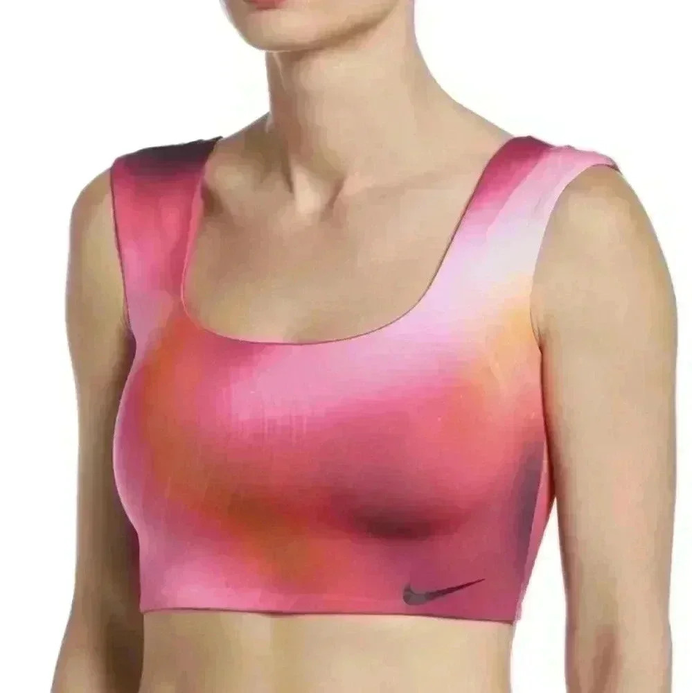 NIKE | Women's Aurora  Borealis Reversible Crop Swim Top